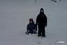 First Sledding Snow